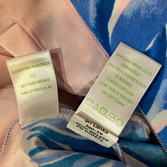 Lilly Pulitzer Donna Romper Pink Tropics Heat Wave Size 8 EUC - Picture 11 of 16